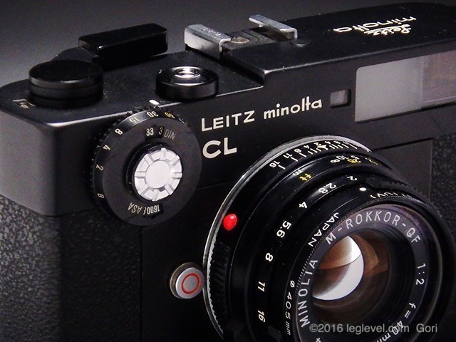 leglevel.com：LEITZ-minolta CL + M-ROKKOR-QF 40mm F2:101studio
