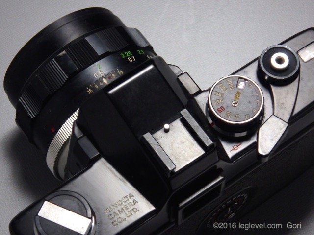 leglevel.com：Minolta SR-T101ブラック + MC ROKKOR-PF 58mm F1.4 :101studio